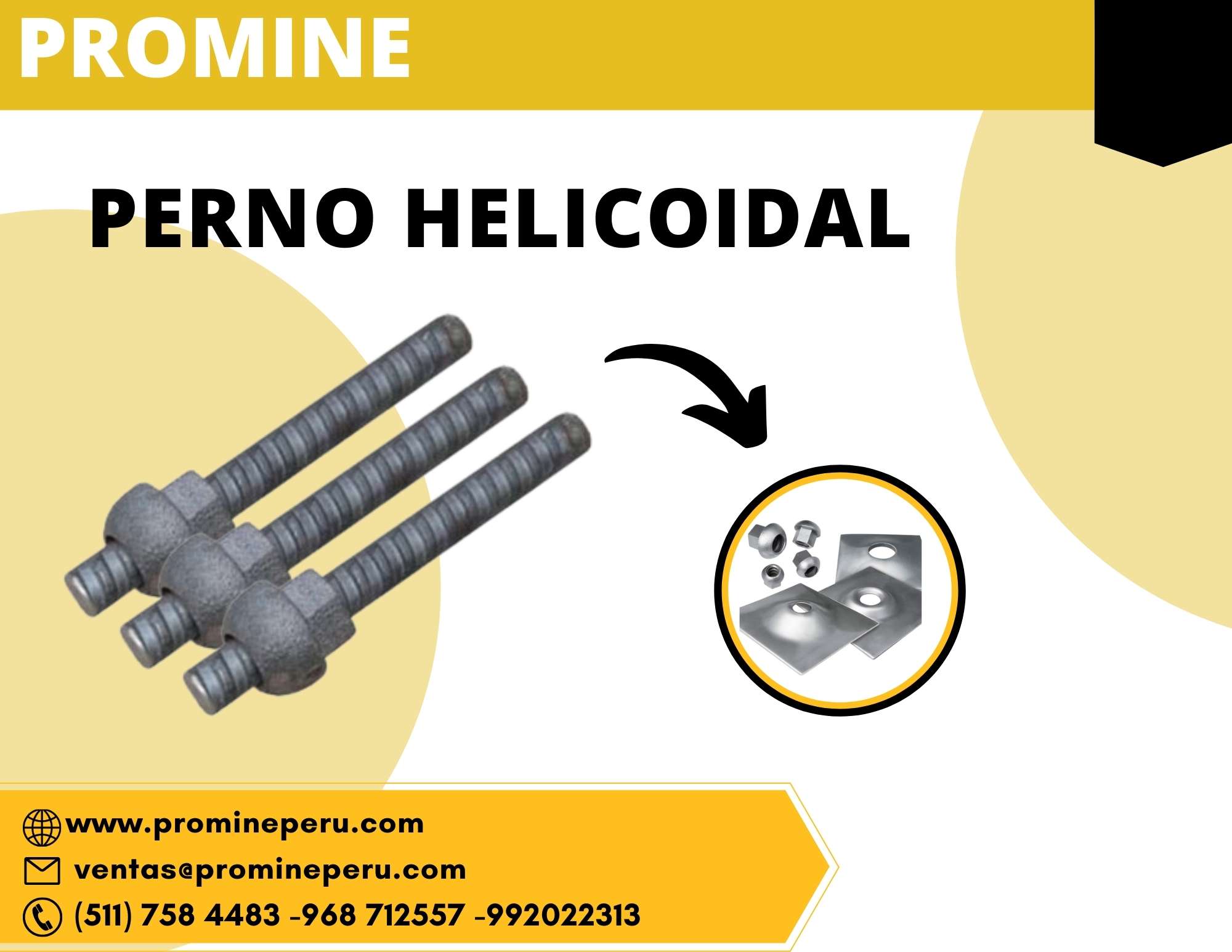 PERNOS HELICOIDALES